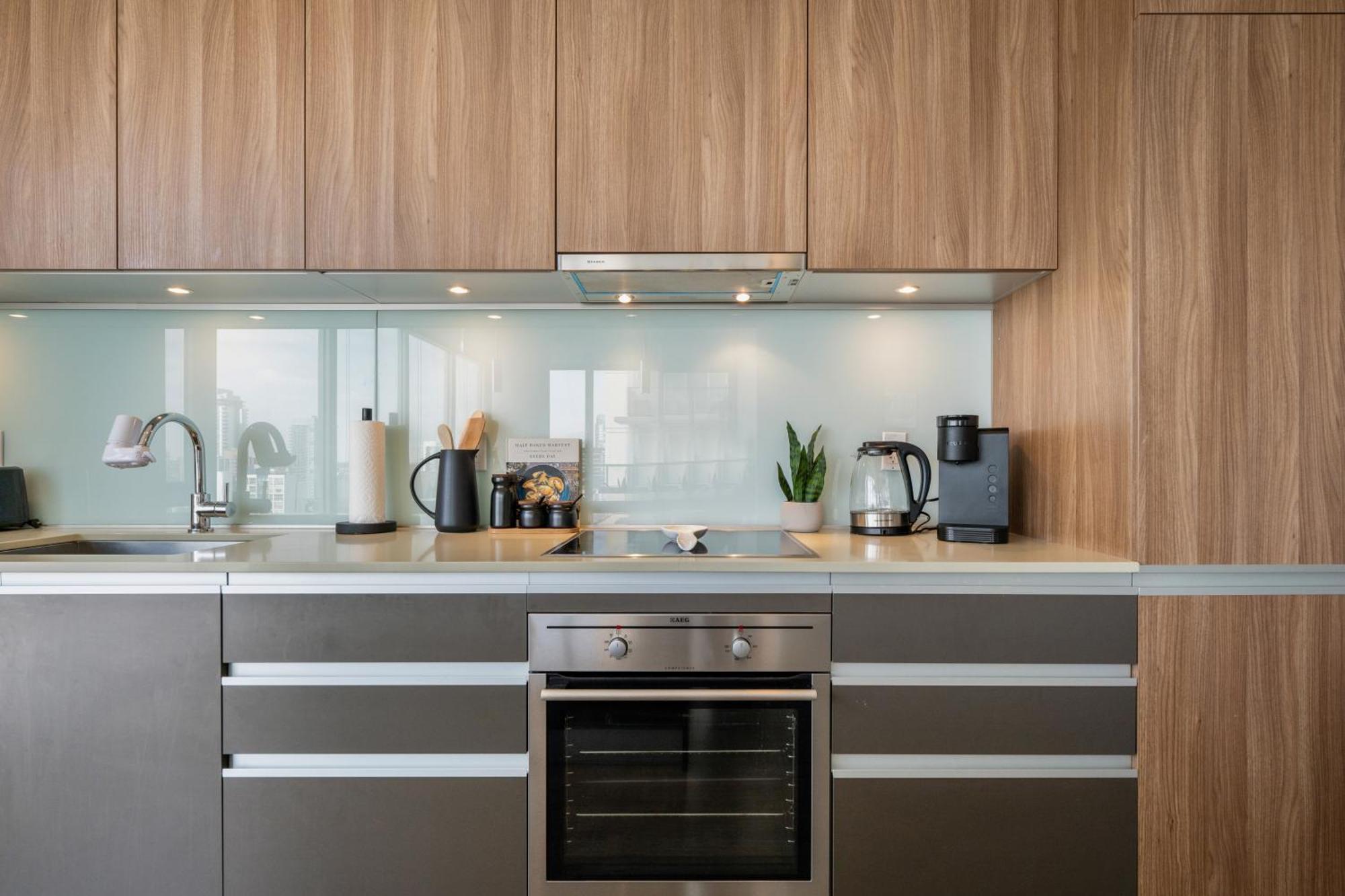 Modern Suite Calgary Downtown 5 Min Walk Stampede Buitenkant foto