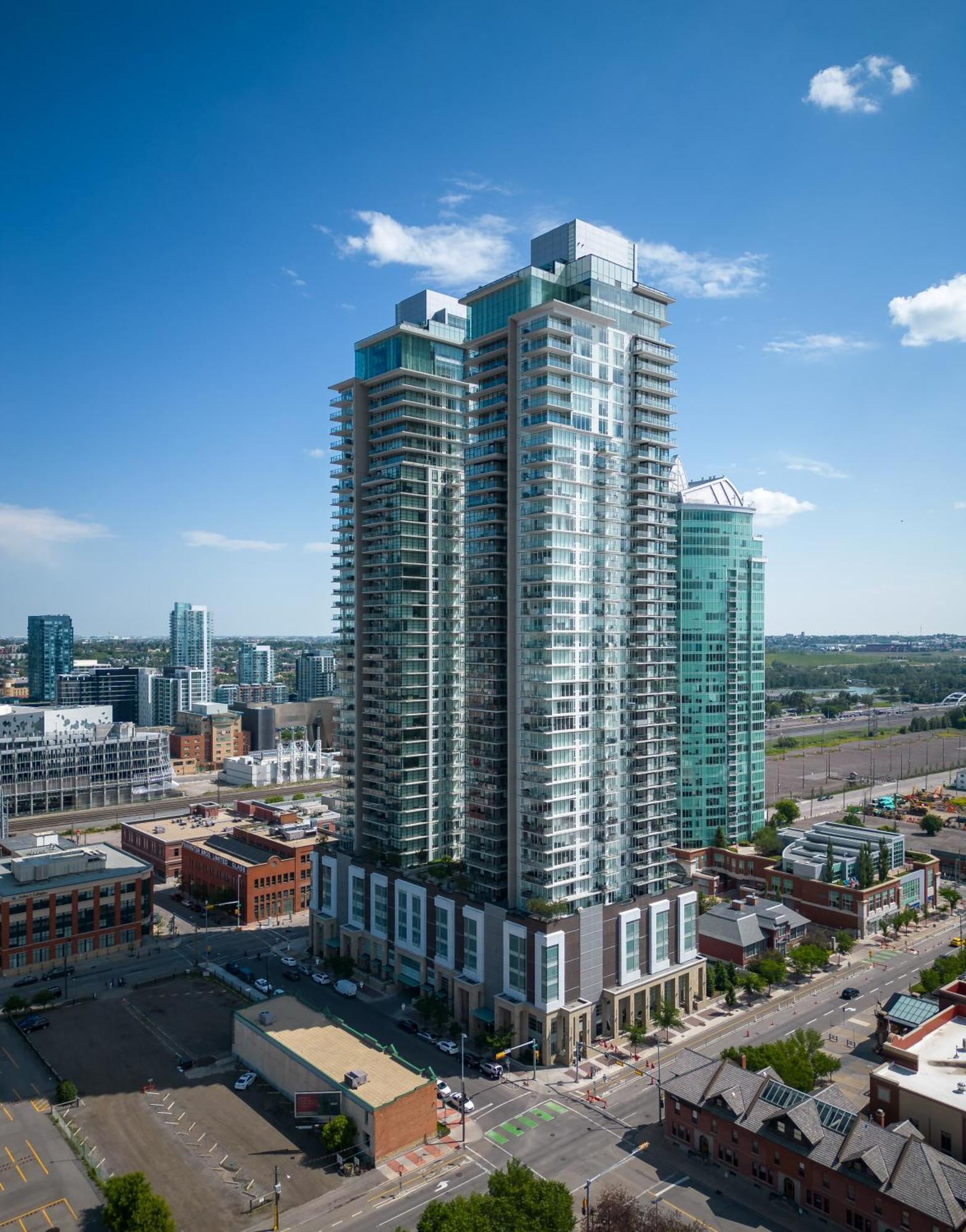 Modern Suite Calgary Downtown 5 Min Walk Stampede Buitenkant foto